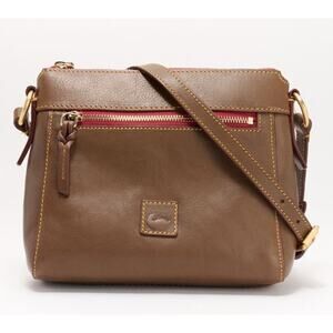 Dooney & Bourke Women Purse Florentine Leather Allison Crossbody Bags Elephant
